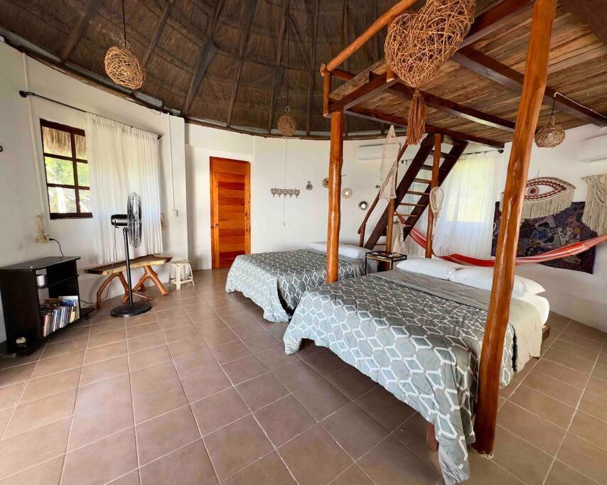 Luigi'S Glamping Apartment Bacalar Exterior photo